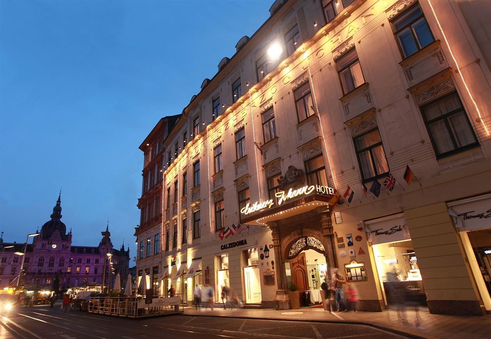 Palais-Hotel Erzherzog Johann Graz Exterior foto